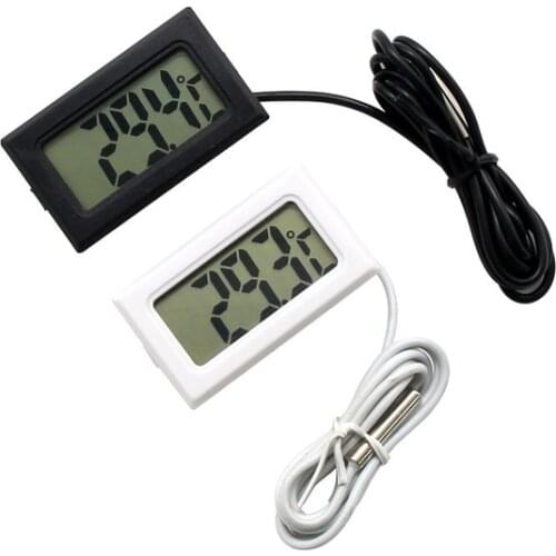Hot Sale LCD Digital Screen Sensor Aquarium Water Thermometer Controller Wired Fish Tank Accessories Aquarium Thermometer