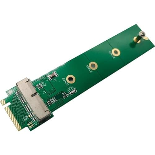 For MacBook Air Pro 12+16 Pins SSD to M.2 Key M (NGFF) PCI-e Adapter Converter Card for PC Computer Accessories