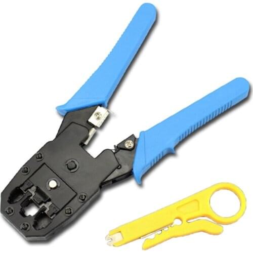 Mini Network Pilers Professional Crimper Useful Wire Stripper Multifunctional Accessories for Internet Cable Connection M4YD
