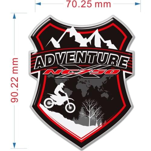 Trunk Stickers For Honda NC750 NC750X Side Panel Protector Fairing Emblem Badge Tank Pad Luggage Aluminum Cases Motorcycle 2020