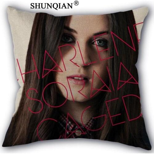 New Arrival charlene soraia Christmas Custom cotton Pillowcases zipper Custom Pillow Case More Size Custom your image gift