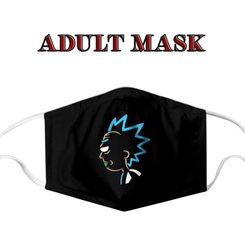 New Halloween Mouth Masks Cosplay Women Men Unisex Adult Face-Protection Dust-Proof Street Sport Breathable Reusable Party Mask