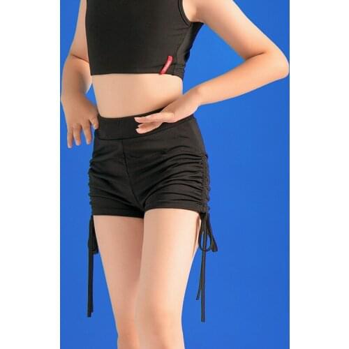 New Latin Dance Practice Pants For Girls Rumba Dance Shorts Samba Tango Cha Cha Rumba Dance ChildrenS Training Clothes VO1298