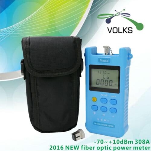 Fiber Optic power meter VD308A -70~10dBm Free shipping