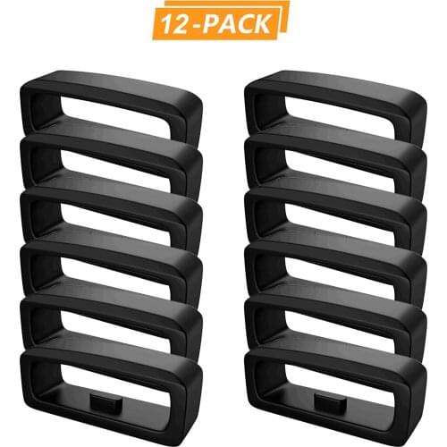 6/12 Pack Rubber Fastener Rings Security Loop Replacement For Garminmove Luxe Garminmove Style For Garmin vivoactive 3 Safe Ring