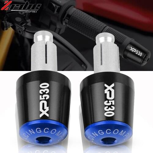 Motorcycle CNC Handlebar Grips Bar Ends Cap Slider Handle bar Grip End For Yamaha TMAX 500 530 T-MAX 530 T MAX 530 XP530 XP500