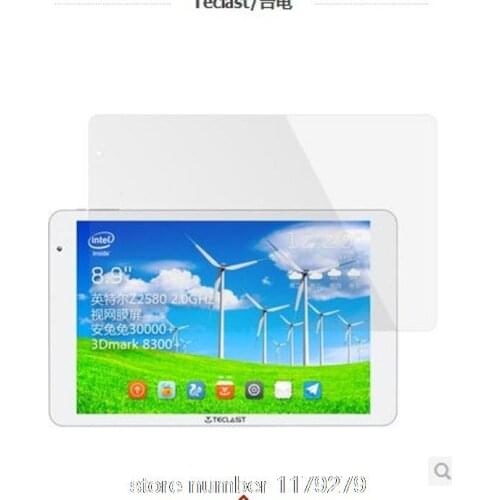 High Qualitynew Transparent Screen Protector guard film for 8.9'' Teclast P90 Screen Protector 2pcs each package