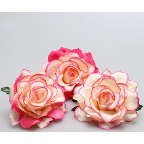 1PC Bridal Rose Flower Hairpins Wedding Bridesmaid Party Hairdress Barrettes Hairgrips Bohemia Headwear Accessories