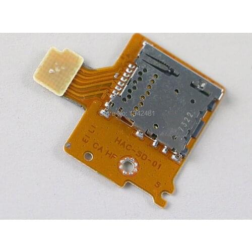 15PCS Spare Parts For Nintend Switch NS TF SD Card Slot Socket Replacement SD/TF Card Slot Game Repair Parts