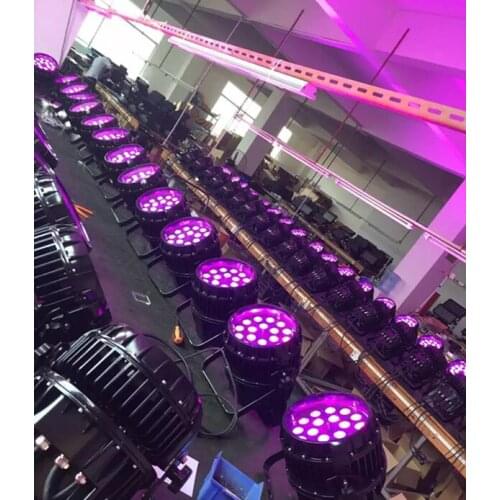 8lot dmx wash lyre ip65 outdoot par led rgbwa uv 18x18 led zoom par rgbwa+uv led par ip65