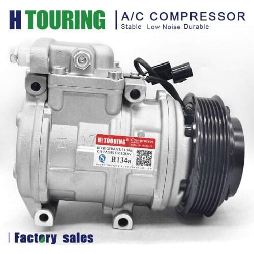 For 10PA17C air conditioning auto ac compressor for SsangYong NB100S Rexton Rodius Stavic 2.7 6652300211