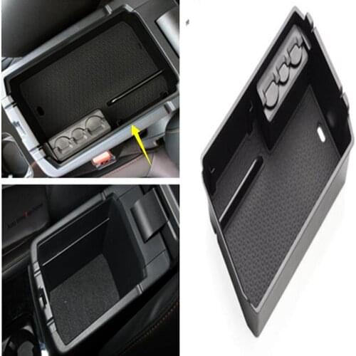 Yimaautotrims Central Storage Pallet Armrest Container Box Cover Fit For Mitsubishi Eclipse Cross 2018 - 2021 / Plastic Interior