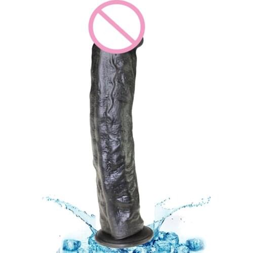 Black super long huge dildo 270*55mm big dildo realistic sex toys for women erotic toys male artificial penis suction cup dick