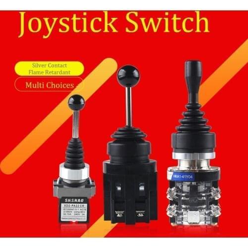 Joystick Switch 2Direction Joystick Controller 4Direction Cross Rocker Controller Switch for Industrial Machine 201 402 202 404