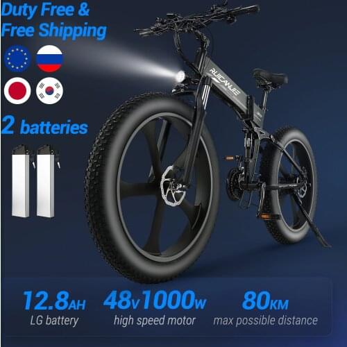 Electric Bike Max 50km/h 12.8ah 48v1000W Fat Tire ebike Foldable Electronic Bike Cheap Electro Bike bici elettrica