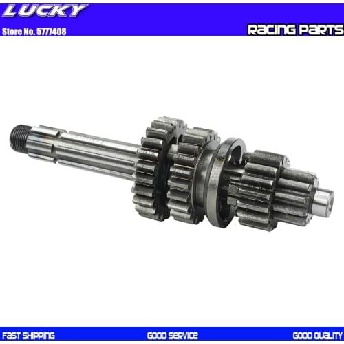 Lifan 140 140cc Engine Transmission Gear Box Main Shaft kit For 1P55FMJ Horizontal Kick Starter Engine Dirt Pit Bikes