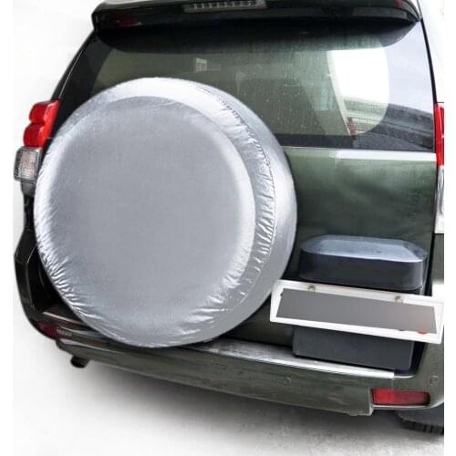 14" 15" 16" 17" Inch PVC Leather Spare Wheel Tire Tyre Cover Storage For Toyota Daihatsu Honda Suzuki Isuzu Nissan VW Taigun