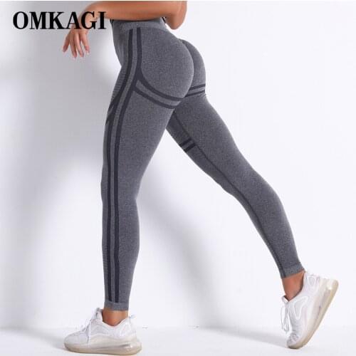 OMKAGI Yoga Leggings Women Seamless Yoga Pants High Waist Legging Gym Sport Femme Push Up Fitness Workout Women Sport Pants
