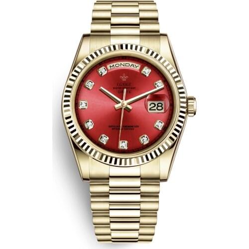 LGXIGE Mens Stainless Steel Watch