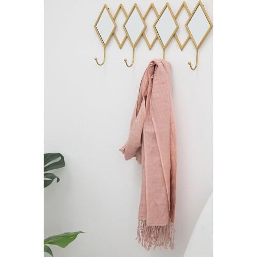 Nordic creative key porch hook bathroom bedroom wall household door back coat hook wall hanging wall hanging coat hook