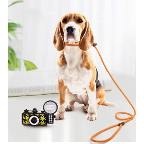 Dogs Leashes Adjustable Dog Collar and Leash Set Nylon P Chain Leashes for Dog Harness and Leash Set Dogs Walker Pet Products