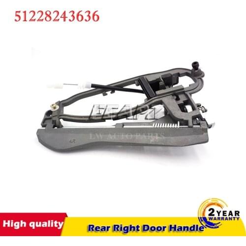 Rear Right Door Handle Carrier 51228243636 FOR BMW X5 E53 2000 2001 2002 2003 2004 2005 2006