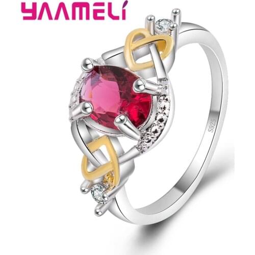 Free Shipping Heart Love Ring Lady Engagement Wedding Ring Anniversary Oval Shape Opal Ring Fashion Charm Jewelry