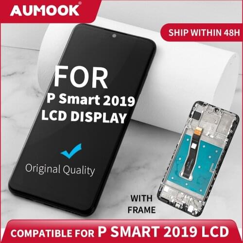 AAA LCD for Huawei P smart 2019 Display Pantalla Screen With Frame Touch Digitizer Assembly for HUAWEI P smart 2019 Display