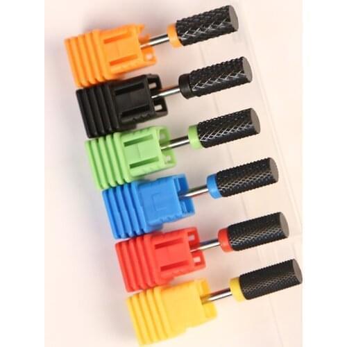 10PCS/Bag Manicure Ceramic Milling Cutter Nail Drill Bits Manicure Machine Nail Files Manicure Cutter Nail Art Tools Equipment