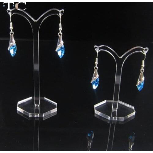 Acrylic Jewelry Display Earring Holder Creative Earrings Display Rack Earrings Block Ornaments Display Stand Display Props