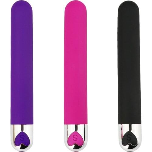 AV Stick Vibrator USB Sex Products Erotic Sex Toys for Women G-spot Vibes 10 Spees Vibrating Body Massager Dildo Vibrators ST627