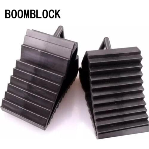 BOOMBLOCK Car Rubber Stop Slip Control Tire Triangle Pad For Mazda 6 CX-5 Ford Mondeo Kuga Fusion Ecosport Chevrolet Cruze Aveo