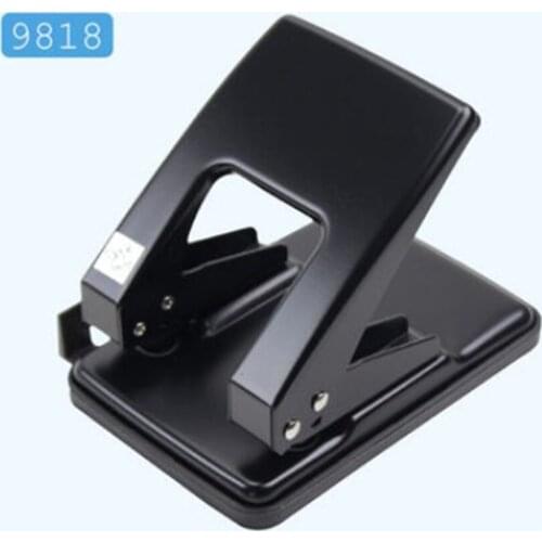 Double Holes Paper Puncher 9818 Standard Punch, Adjustable Desktop Hole Punch, 40 Sheets Capacities