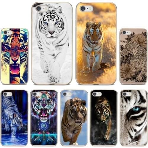 For Samsung Galaxy A10 A30 A40 A50 A60 A70 a12 a31 a41 a51 a71 a20e a21s M30 Trippy Feral Digital Tiger fractal Soft Skin Case