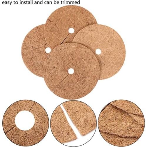Flowerpot Mat Anti-Growth Grass Potted Ring Tree Protection Mat Coconut Flat Mat Ground Mat Gardening UD88
