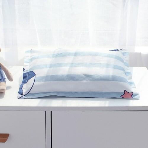 40*25cm INS Baby Pillows For Sleeping Pillow Case Pillow Filling Cotton Woven Fabric Wholesale Baby Bed Products For Newborn