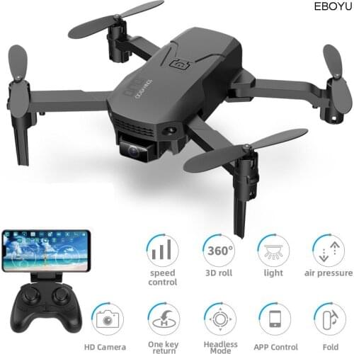 EBOYU H1 RC Drone with WiFI FPV 1080P HD Wide Angle Camera Return Home Foldable RC Quadcopter Drone RTF for Kids & Beginner