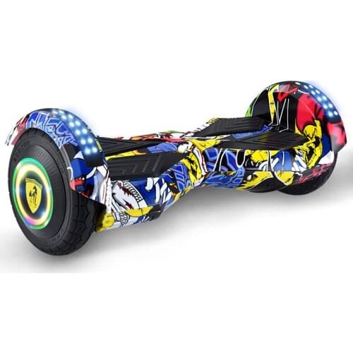 Intelligent electric two-wheeled childrens parallel rodless two-wheeled self-balancing scooter