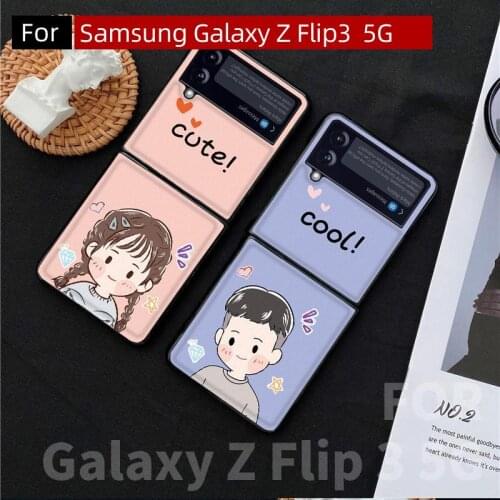 For Samsung Galaxy Zflip3 Phone Case Leather Pattern Phone Case Z Flip 3 5G Case