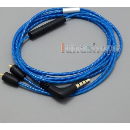 LN004901 With Mic Remote Volume Earphone Cable For Ultimate ears UE900 Ultrasone IQ edition 8 julia