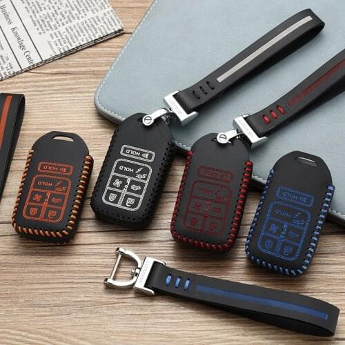 LUCKEASY For honda Urban EV new energy Car Key bag case wallet holder key cover