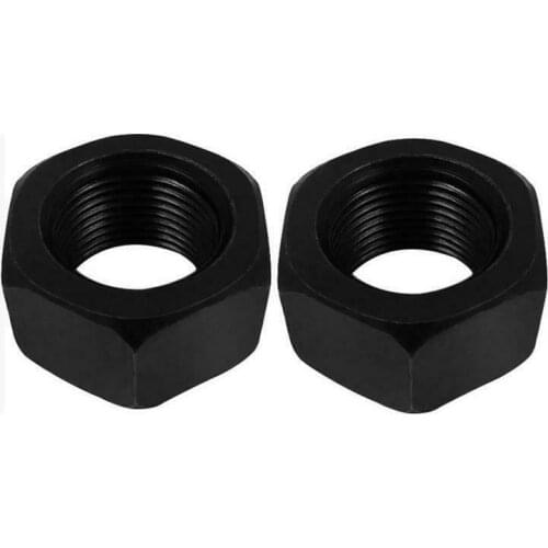 M8 M10 M12 Fine Thread Hex Nuts Black Grade 8.8 Carbon Steel GB6170 Fine Pitch Hexagon Nuts