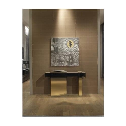 Furniture custom door entry cabinet Italian fashion door display table living room sofa back table