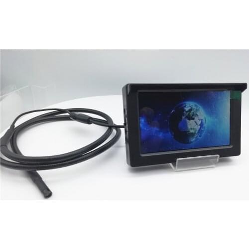 4.3 Inch 5.5mm Portable AV Handheld Endoscope Camera CMOS Borescope Inspection Otoscope Digital Microscope