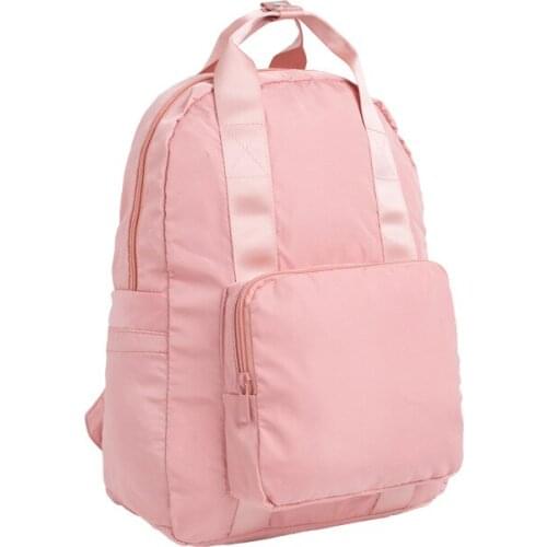 Folding bag can be set with trolley multi-function portable travel backpack Large capacity memory cloth anti-wrinkle travel bag