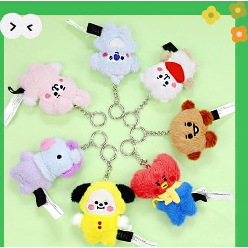 K-pop super soft animal plush toys cute plush doll kawaii decor stuffed toys school bag pendant birthday gift for girlfriend