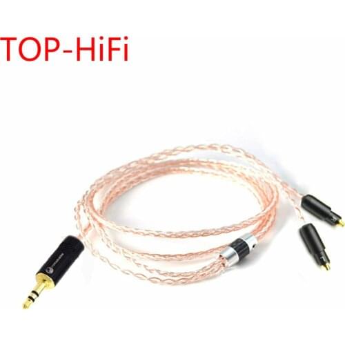 TOP-HiFi DIY 3.5/6.35/2.5/4.4mm 4pin Xlr Balanced Replacement Audio Cable Cords For Srh1540 Srh1840 Srh1440 Headphones