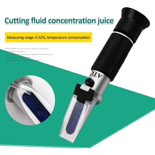 0-80% 0-32% Brix Meter Handheld Refractometer Food and Beverage Brix Test Analyzer Portable Refractometer With Box