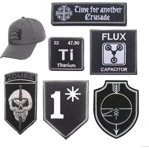 1 3D outdoor sports accessories English embroidered cloth badge for attaching clothing backpack hat accessories patch badges