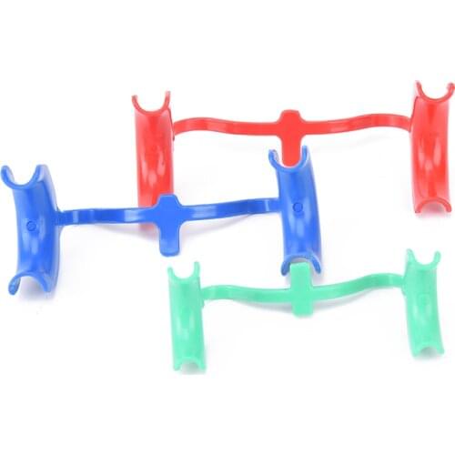 1pc Plastic Whitening Orthodontic Tool Random Color Mouth Opener Dental Oral Bow Shaped Mouth Opener Teeth
